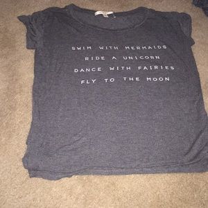 Swim with mermaids shirt